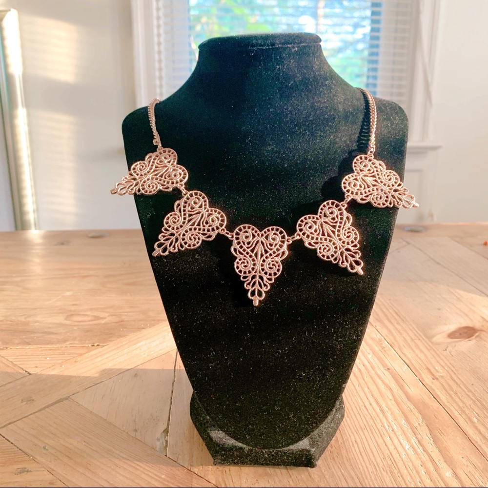 ✨3 for 15 ✨ Rose Gold Colored Formal Necklace